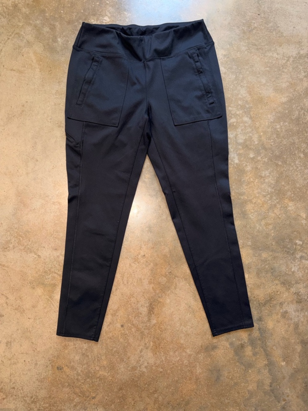 Ridgecut - Black High-Waist Active Leggings with Side Pocket - Size M - Picture 2 of 13